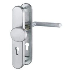 HOPPE Stockholm Schutzbeschlag Ohne Zylinder-Abdeckung -verdeckt