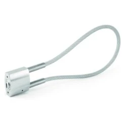 KESO 8000 Omega² Vorhangschloss 83.037.220 Mit Drahtseil