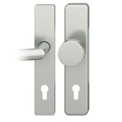 FSB Schutzbeschlag 7376 - Außenschild Mit 15mm Höhe, Ohne Zylinder-Abdeckung D