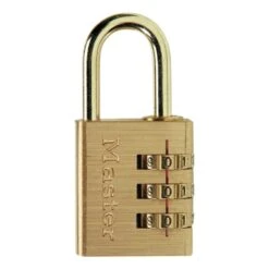 Master Lock Zahlenschloss 630 - Messing
