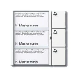 SSS Siedle Bus-Tasten-Modul BTM 650-03