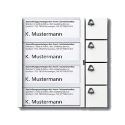 SSS Siedle Tasten-Modul TM 612-4