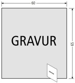 RENZ Beschriftungseinlage Für Infomodul 90-3-00003