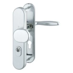 HOPPE Verona Schutzbeschlag Mit Zylinder-Abdeckung Aluminium