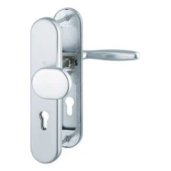 HOPPE Verona Schutzbeschlag Ohne Zylinder-Abdeckung Aluminium